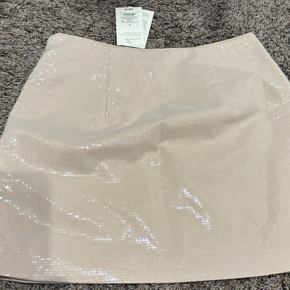 a new day Beige Sequin Mini Skirt - Picture 3 of 4